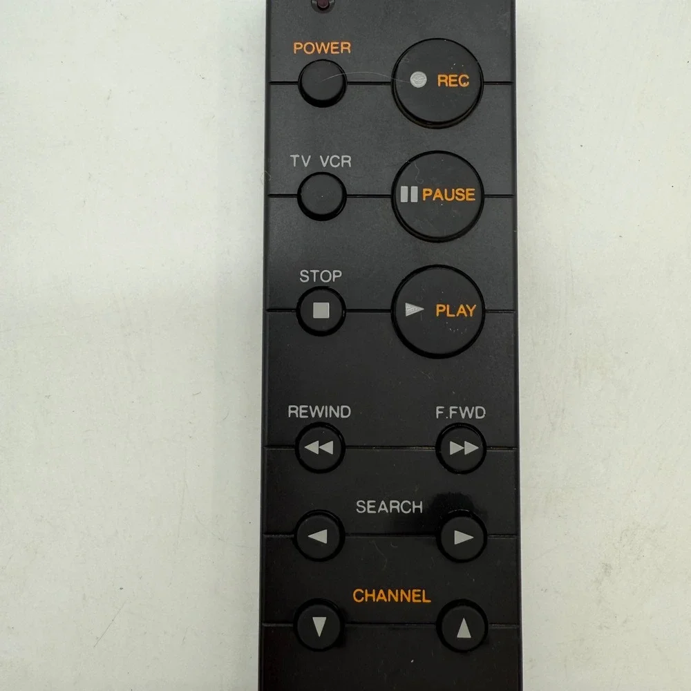 RCA Remote Control TV VCR Player Replacement Black‎ M9J9